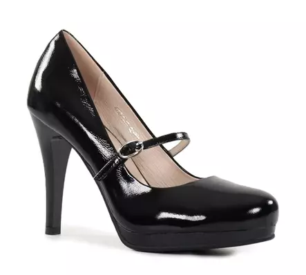 Fuzz pumps/high heels 3430-12 black - Women's pumps and high heels - 139645 - 1