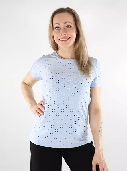 JDY women's stretch t-shirt kentucky blue - Women's T-shirts - 138115 - 1