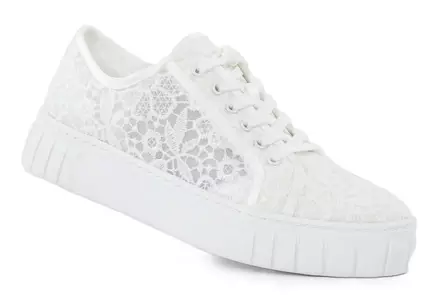 Marco Tozzi women's lace sneakers 83705-44 100 white - Women's sneakers - 140685 - 1