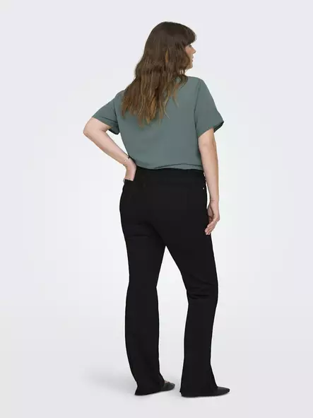 Only Carmakoma Jeans hw black - Women's jeans - 138995 - 2