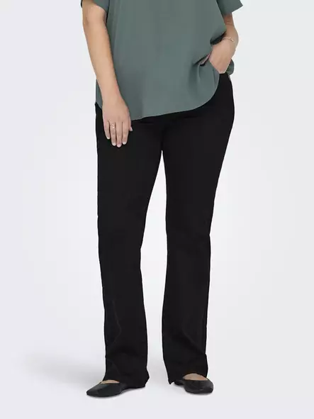 Only Carmakoma Jeans hw black - Women's jeans - 138995 - 1