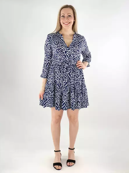Only patterned dress Life ombre blue/clemme - Dresses and tunics - 138055 - 1