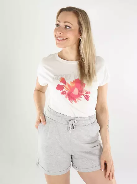 Only Play women's t-shirt Aub-splash cloud dancer - Womens's sports T-shirts - 138345 - 1