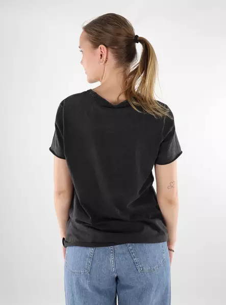 Only Life black blazing printed t-shirt - Women's T-shirts - 137775 - 2
