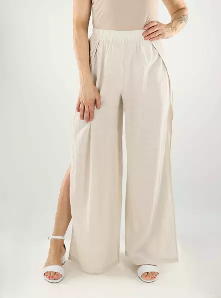 Pieces trousers hw natural - Women's trousers - 140935 - 1