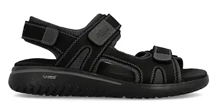 Rieker men's sandals 26450-00 black - Men's sandals - 140785 - 1