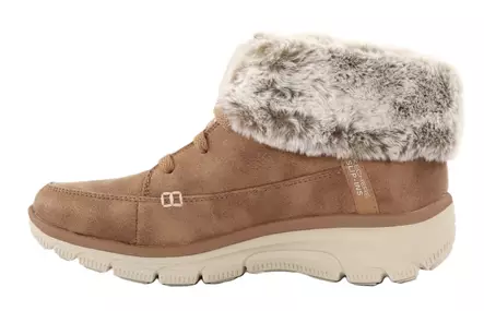 Skechers Women s Ankle Boots 168027 TAN EASY GOING CHILLY STANDARDS brown Stilettoshop.eu webstore
