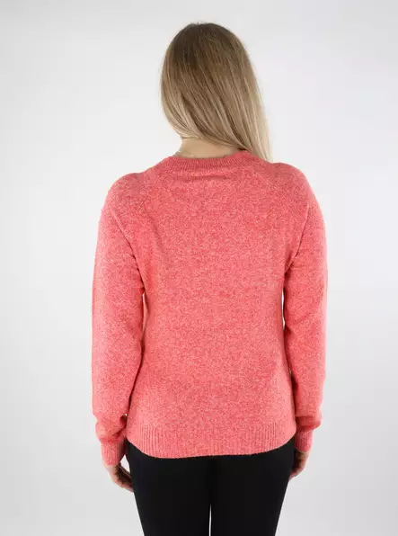 Vero Moda women's sweater high risk red - Women's knitwear - 137615 - 2