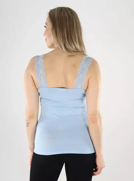 Vero Moda women's top cashmere blue - Women's tank tops - 140235 - 2
