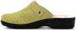 Golden Fit Mules 616 yellow suede - Women's work shoes - 127845 - 2