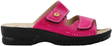 Golden Fit Wedge Mules 714 high-gloss fuchsia - Women's mules - 116085 - 2