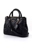 Guess Bag Marieke QM922906 black logo - Handbags - 135385 - 3