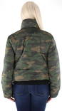 JDY Lightweight Padded Jacket short camou - Women's light winter jackets - 126765 - 2