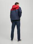 Jack & Jones Lightweight Quilted Jacket Hero blue/red - Men's jackets - 133995 - 3
