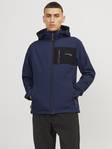 Jack&Jones Tyson men's softshell jacket Navy blazer - Men's jackets - 135125 - 1