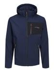Jack&Jones Tyson men's softshell jacket Navy blazer - Men's jackets - 135125 - 7