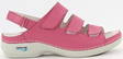Nursing Care Machine washable sandals WG1809 fuchsia - Women's work shoes - 118905 - 1