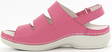 Nursing Care Machine washable sandals WG1809 fuchsia - Women's work shoes - 118905 - 2