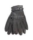 Migant NPG148 men's leather gloves black - Men's gloves, scarfs and caps - 134775 - 1