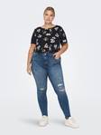 Only Carmakoma T-Shirt nightsky/Japane - Women's T-shirts - 133025 - 1
