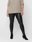 Only Carmakoma Plus size Women's Leggings Rool coated, Black - Leggings - 126685 - 1