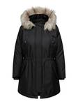 Only Carmakoma Parka Coat, Black - Women's parka coats - 131955 - 3