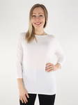 Only Glamor 3/4 knit cloud dancer - Women's long sleeved shirts - 135025 - 1