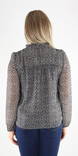 Only Shirt blouse, black/cera ditsy - Women's long sleeved shirts - 131985 - 2