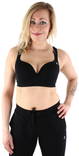 Only Play Sports bra, black, gray - Women's sports bra - 117935 - 1