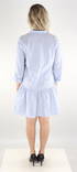Only Dress stripe 3/4, white/blue - Dresses and tunics - 130575 - 2