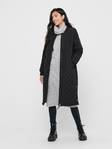 Only Women's Lightweight Quilted Coat x-long, black - Women's light winter jackets - 131845 - 1