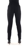 Pieces Chinos Skin MW black - Women's trousers - 134155 - 2