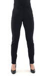 Pieces Chinos Skin MW black - Women's trousers - 134155 - 1