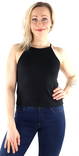 Pieces Topp Ostina strap black - Women's tank tops - 133495 - 1