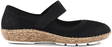 Rieker Walking Shoes 44862-00, Black - Rieker women`s walking shoes - 128285 - 1