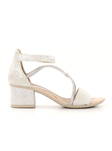 Rieker women's party sandals 64654-40 silver - Rieker women`s sandals - 135795 - 1