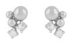Snö of Sweden Earrings Lise silver/clear - Earrings - 135295 - 1