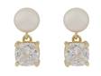 Snö of Sweden Earrings Saga small g/clear - Earrings - 134945 - 1