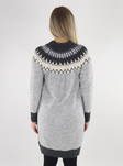 Vero Moda Simone patterned knit dress light grey - Women's knitwear - 134755 - 2