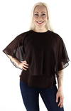 Vero Moda Top cape - Women's party tops - 127375 - 2