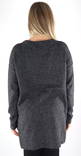 Vero Moda Sweater Brilliant long, black - Women's knitwear - 132465 - 2