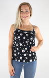 Vero Moda Top Easy singlet black/old niki - Women's tank tops - 131425 - 1