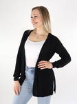 Vero Moda women's cardigan Newlexsunstitch black - Women's knitwear - 135855 - 1