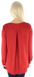 Vila Shirt Lucy scarlet sage - Women's shirts and blouses - 125075 - 2