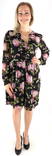Vila Dress, black/flowers - Dresses and tunics - 131265 - 1
