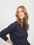 Vila Women's Sweater Ril high low total eclipse - Women's knitwear - 129365 - 3