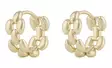 Snö of Sweden Earrings Aero square gold - Earrings - 136705 - 1