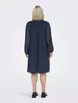 Only Carmakoma plus size dress V-Neck Naval academy - Dresses and tunics - 136795 - 2