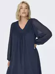 Only Carmakoma plus size dress V-Neck Naval academy - Dresses and tunics - 136795 - 3