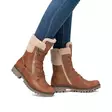Rieker women's ankle boots 78522-24 brown - Rieker ankle boots - 136895 - 5